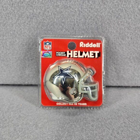 Riddell Other - Dallas Cowboys Riddell Pocket Chrome Mini Helmet, New in Pkg, Superbowl XXVII
